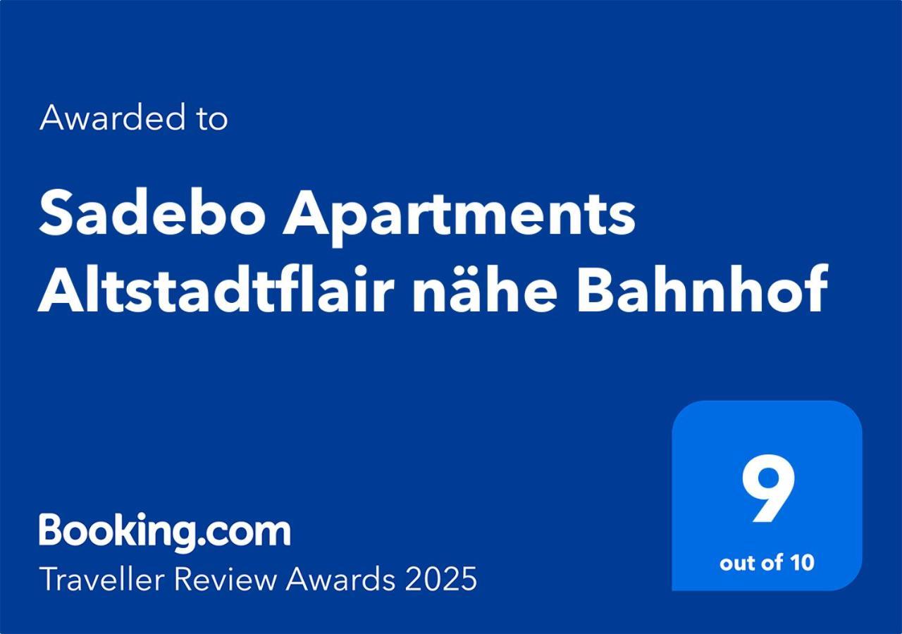 Sadebo Altstadtflair Naehe Bahnhof Apartment *
